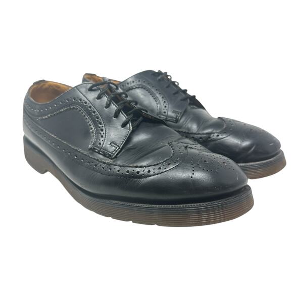Dr. Martens Brogue Oxford Lace Up Shoes Made In England Leather‎ Black Size 10 main image 6